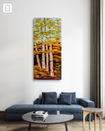 Painting Early fall Oil on Gallery Wrapped Canvas