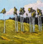 Painting The last ones standing. (Framed) Oil on Canvas